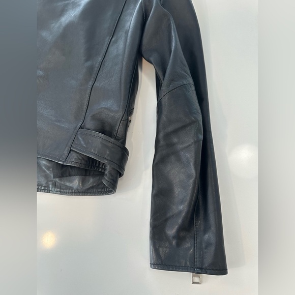 Allsaints Balfern Leather Jacket - Picture 14 of 16
